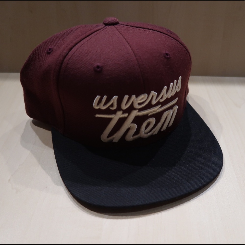 BRAND NEW Us vs Them snapback
